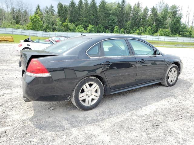 2G1WB5E36E1100774 - 2014 CHEVROLET IMPALA LIM LT BLACK photo 3