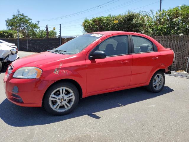 KL1TD5DE7BB115164 - 2011 CHEVROLET AVEO LS RED photo 1