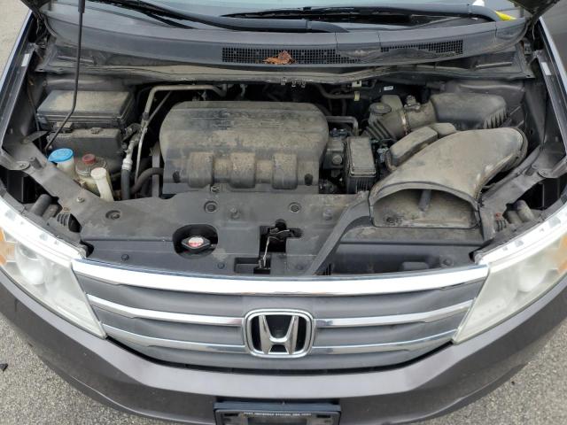 5FNRL5H6XCB038197 - 2012 HONDA ODYSSEY EXL CHARCOAL photo 12