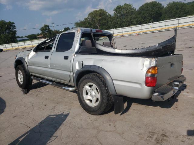 5TEGN92N93Z246045 - 2003 TOYOTA TACOMA DOUBLE CAB PRERUNNER SILVER photo 2