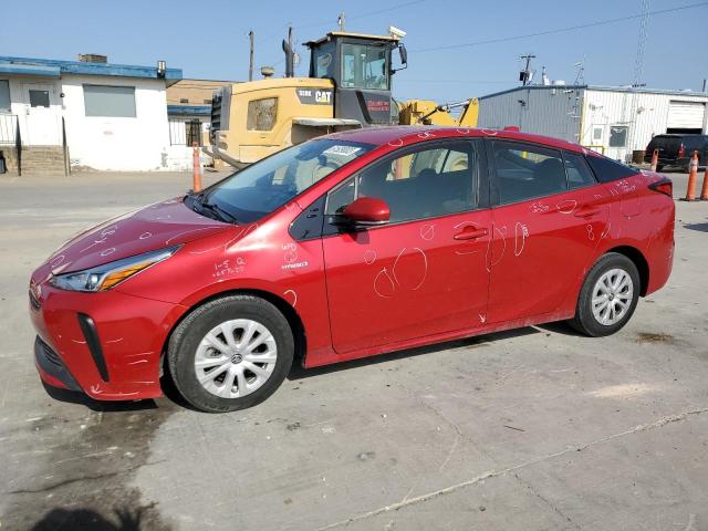 JTDKARFU0L3118461 - 2020 TOYOTA PRIUS L RED photo 1