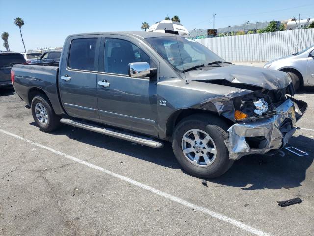 1N6AA07A74N527183 - 2004 NISSAN TITAN XE GRAY photo 4