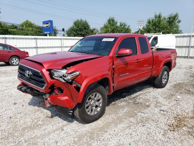 5TFSX5EN6GX046990 - 2016 TOYOTA TACOMA ACCESS CAB წითელი ფოტო 1