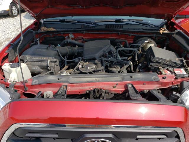 5TFSX5EN6GX046990 - 2016 TOYOTA TACOMA ACCESS CAB წითელი ფოტო 11