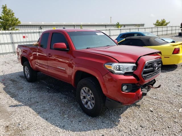 5TFSX5EN6GX046990 - 2016 TOYOTA TACOMA ACCESS CAB წითელი ფოტო 4