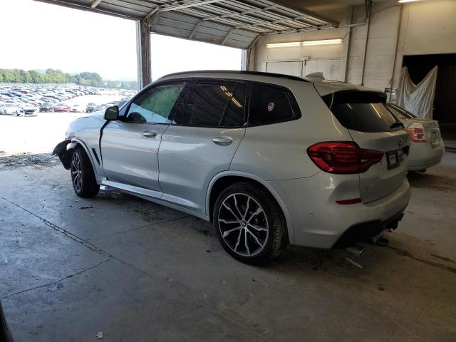 5UXTY5C08M9F31724 - 2021 BMW X3 XDRIVE30I SILVER photo 2