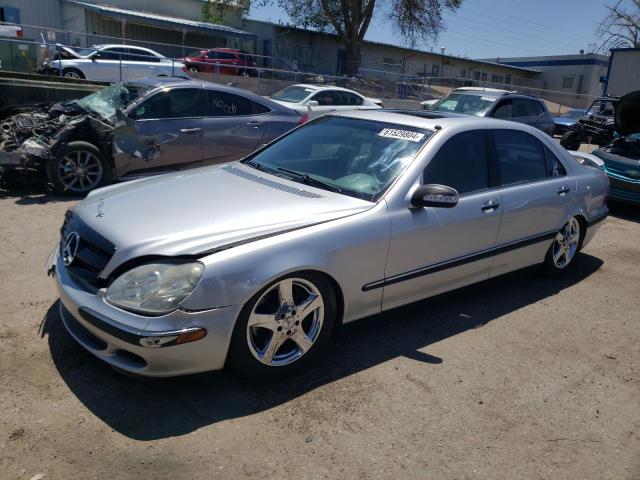 WDBNG83J43A344741 - 2003 MERCEDES-BENZ S 430 4MATIC SILVER photo 1