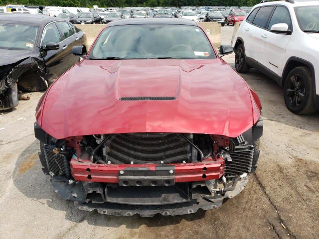 1FA6P8JZ1J5504391 - 2018 FORD MUSTANG SHELBY GT350 BURGUNDY photo 5