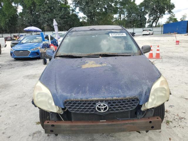 2T1KR32E13C052871 - 2003 TOYOTA COROLLA MA XR BLUE photo 5