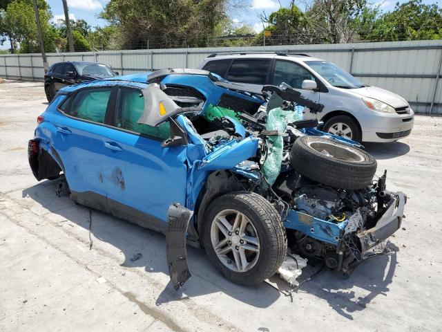 KM8K12AA7MU638832 - 2021 HYUNDAI KONA SE BLUE photo 4