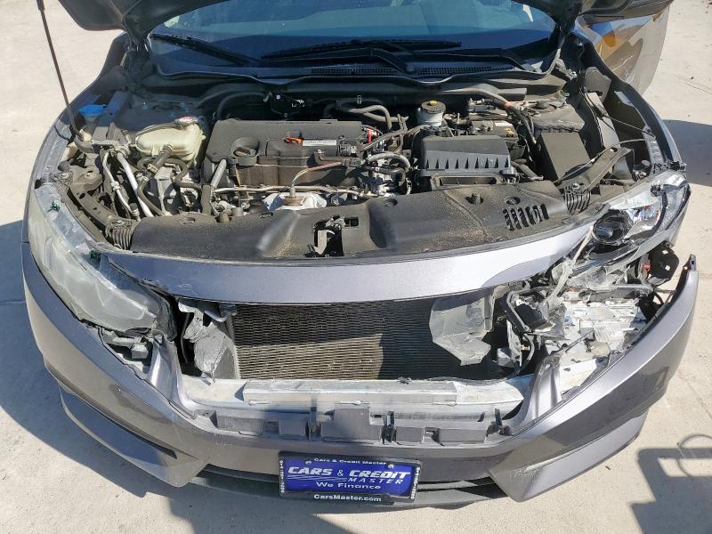 2HGFC2F77JH545452 - 2018 HONDA CIVIC EX رمادي صورة 11