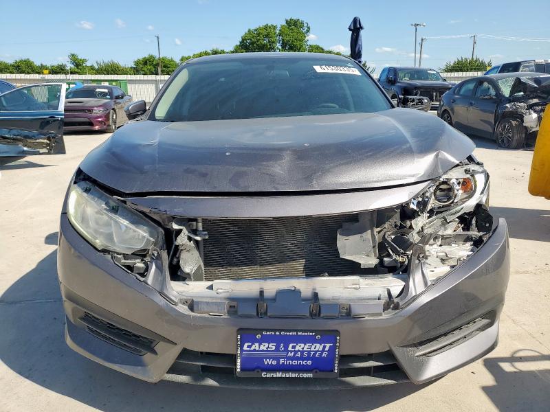 2HGFC2F77JH545452 - 2018 HONDA CIVIC EX رمادي صورة 5