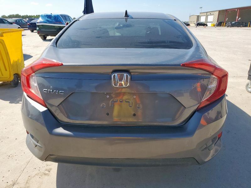 2HGFC2F77JH545452 - 2018 HONDA CIVIC EX رمادي صورة 6