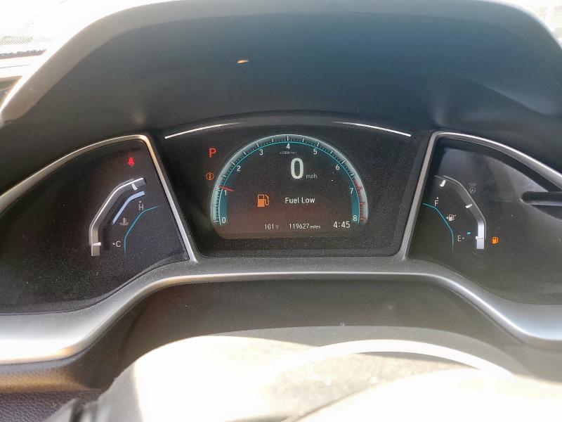 2HGFC2F77JH545452 - 2018 HONDA CIVIC EX رمادي صورة 9