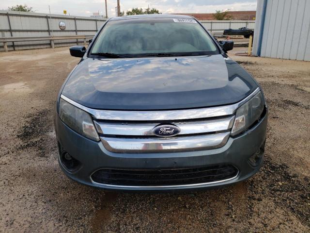 3FAHP0HA7CR150497 - 2012 FORD FUSION SE BLUE photo 5