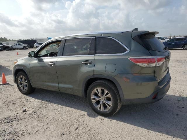 5TDKKRFHXFS053511 - 2015 TOYOTA HIGHLANDER XLE Մոխրագույն լուսանկար 2