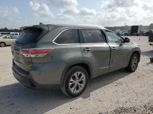 5TDKKRFHXFS053511 - 2015 TOYOTA HIGHLANDER XLE Մոխրագույն լուսանկար 3