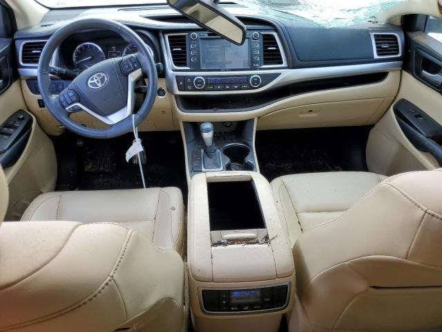 5TDKKRFHXFS053511 - 2015 TOYOTA HIGHLANDER XLE Մոխրագույն լուսանկար 8