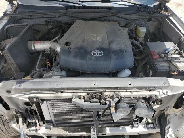 5TEJU62N96Z225997 - 2006 TOYOTA TACOMA DOUBLE CAB PRERUNNER SILVER photo 11