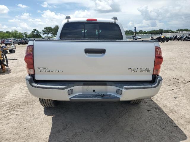 5TEJU62N96Z225997 - 2006 TOYOTA TACOMA DOUBLE CAB PRERUNNER SILVER photo 6