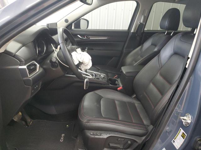 JM3KFBCM3M0453141 - 2021 MAZDA CX-5 TOURING BLUE photo 7