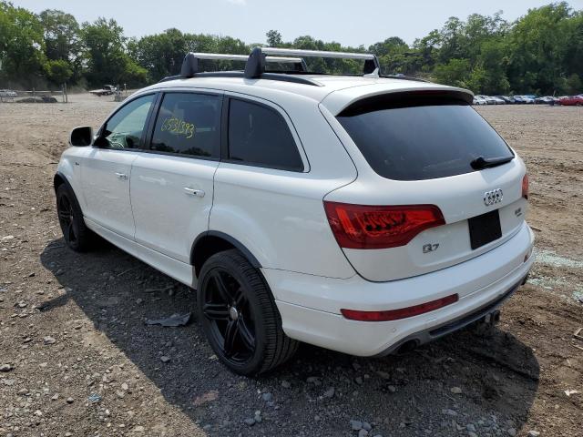 WA1DGBFE1ED010655 - 2014 AUDI Q7 PRESTIGE WHITE photo 2