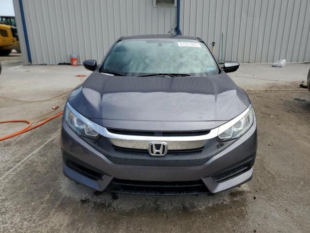 2HGFC4B59JH300605 - 2018 HONDA CIVIC LX GRAY photo 5