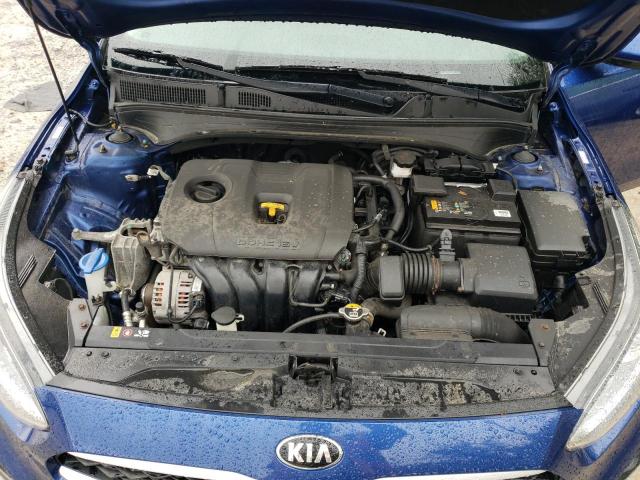 3KPF24AD7LE255561 - 2020 KIA FORTE FE BLUE photo 11
