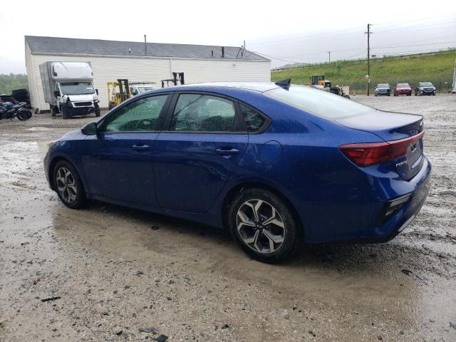 3KPF24AD7LE255561 - 2020 KIA FORTE FE BLUE photo 2