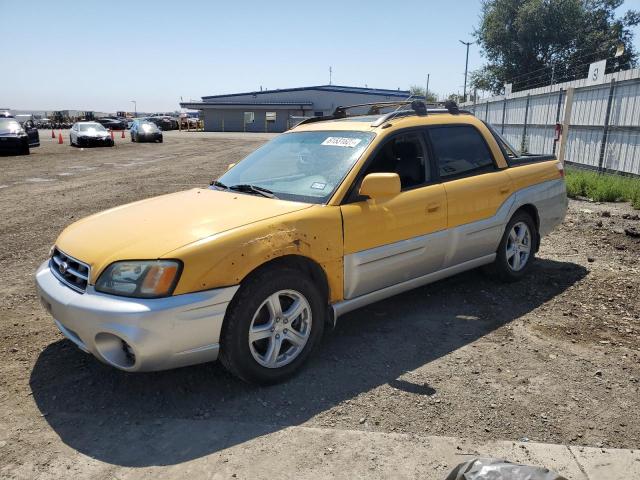 4S4BT61C436102183 - 2003 SUBARU BAJA YELLOW photo 1