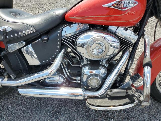 1HD1BW510AB039050 - 2010 HARLEY-DAVIDSON FLSTC RED photo 7