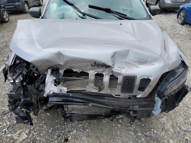 1C4PJMBXXKD188499 - 2019 JEEP CHEROKEE TRAILHAWK SILVER photo 12