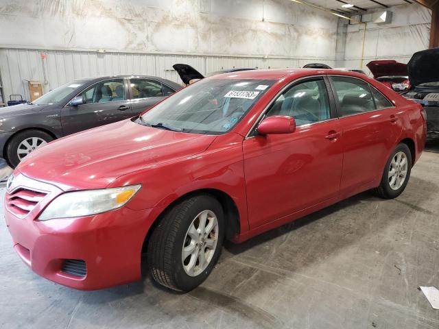 4T1BF3EK5BU124923 - 2011 TOYOTA CAMRY BASE MAROON photo 1