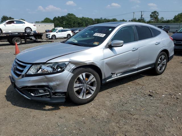5J6TF2H50DL002918 - 2013 HONDA CROSSTOUR EXL ვერცხლისფერი ფოტო 1