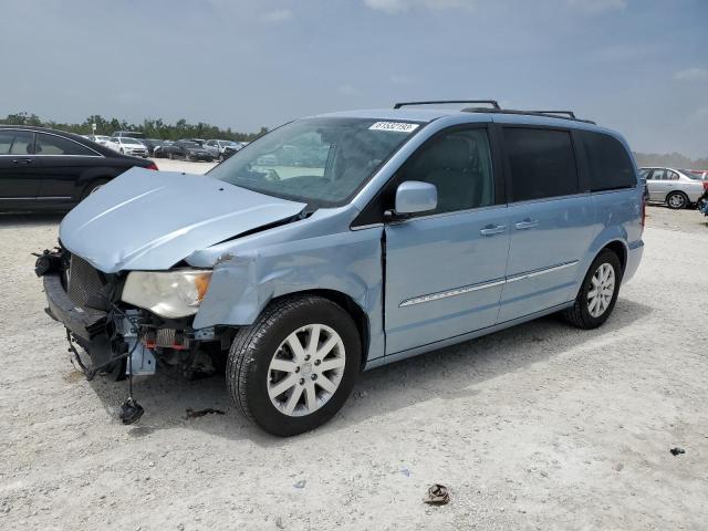2C4RC1BG1DR645749 - 2013 CHRYSLER TOWN & COU TOURING Mavi foto 1