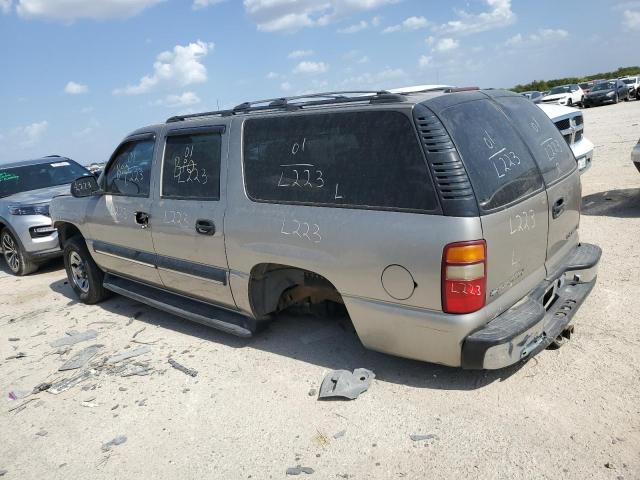 3GNEC16T91G248174 - 2001 CHEVROLET SUBURBAN C1500 TAN photo 2