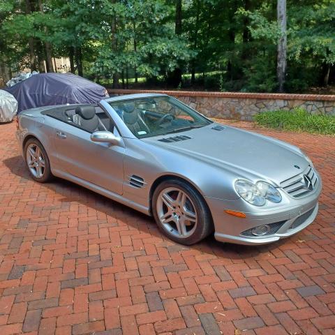 WDBSK71F67F133897 - 2007 MERCEDES-BENZ SL 550 SILVER photo 1