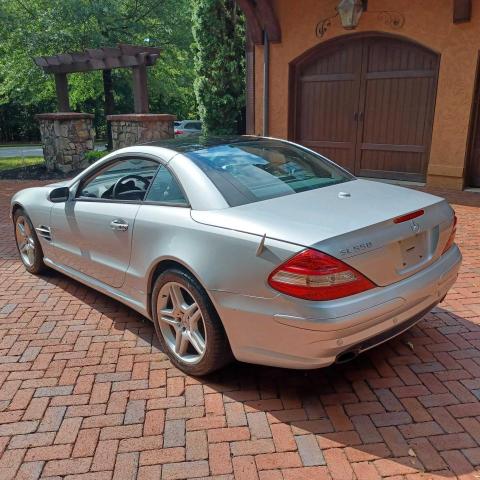 WDBSK71F67F133897 - 2007 MERCEDES-BENZ SL 550 SILVER photo 3