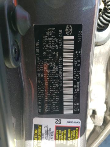 4T1S11AK8PU162064 - 2023 TOYOTA CAMRY SE NIGHT SHADE CHARCOAL photo 12