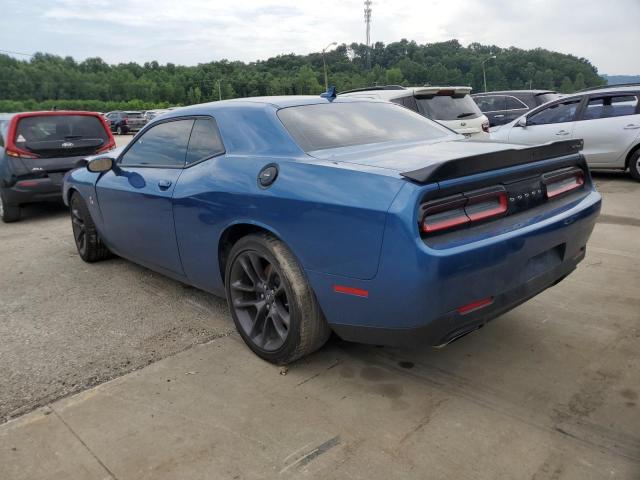 2C3CDZFJ1MH684021 - 2021 DODGE CHALLENGER R/T SCAT PACK BLUE photo 2