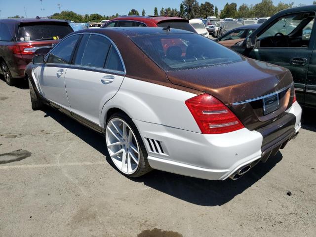 WDDNG7GB9BA369590 - 2011 MERCEDES-BENZ S S600 TWO TONE photo 2