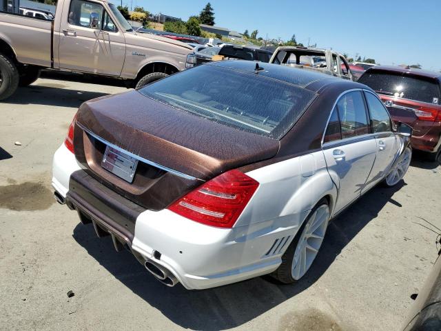 WDDNG7GB9BA369590 - 2011 MERCEDES-BENZ S S600 TWO TONE photo 3
