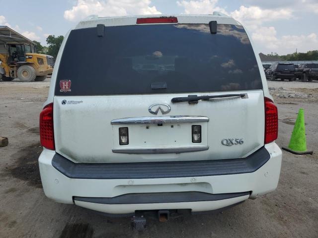 5N3AA08A56N814092 - 2006 INFINITI QX56 WHITE photo 6