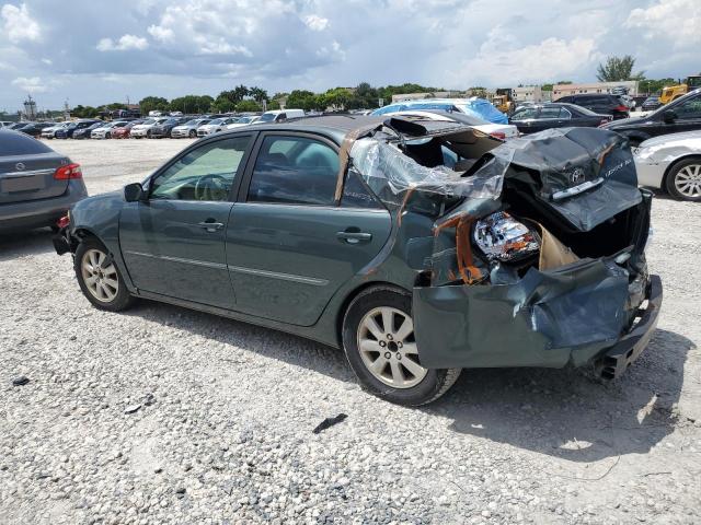 4T1BE32K54U373166 - 2004 TOYOTA CAMRY LE GREEN photo 2