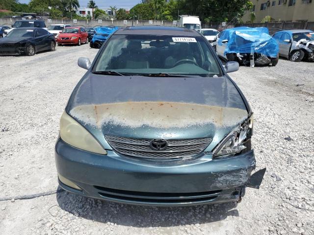 4T1BE32K54U373166 - 2004 TOYOTA CAMRY LE GREEN photo 5