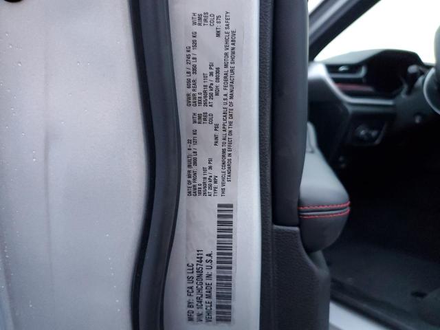 1C4RJHCG0N8574411 - 2022 JEEP GRAND CHER TRAILHAWK 银色 照片 13