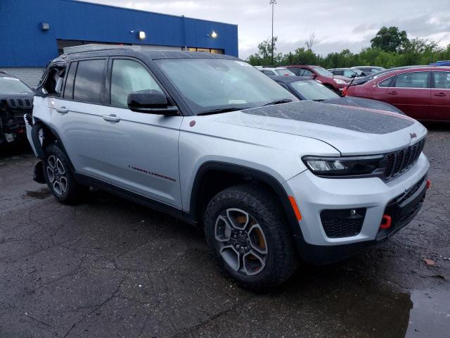 1C4RJHCG0N8574411 - 2022 JEEP GRAND CHER TRAILHAWK 银色 照片 4