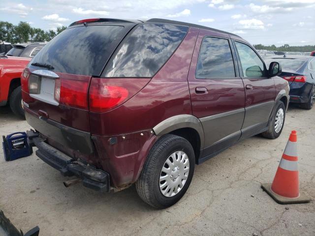 3G5DA03EX4S523490 - 2004 BUICK RENDEZVOUS CX BURGUNDY photo 3