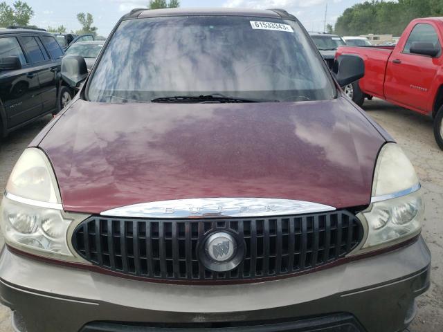 3G5DA03EX4S523490 - 2004 BUICK RENDEZVOUS CX BURGUNDY photo 5