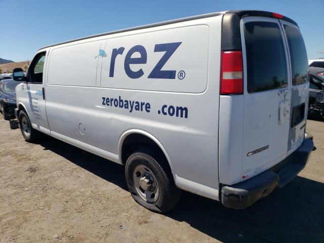 1GCZGUCF1F1272439 - 2015 CHEVROLET EXPRESS G3 WHITE photo 2